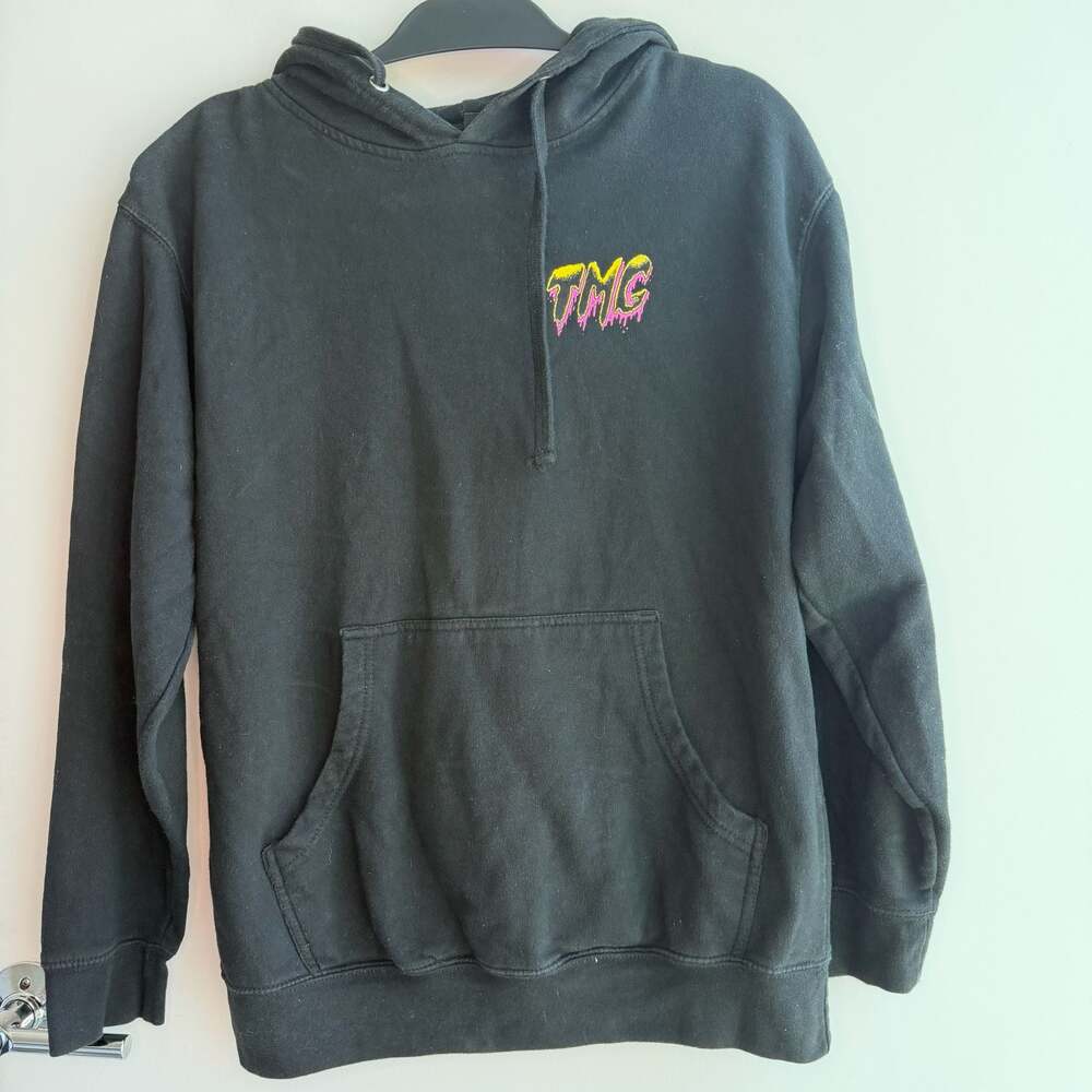 TMG Tiny Meat Gang Graphic Hoodie Black Size M